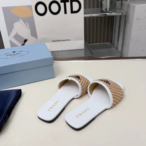 Replica Prada Slippers For Women #1417587 $82.00 USD for Wholesale