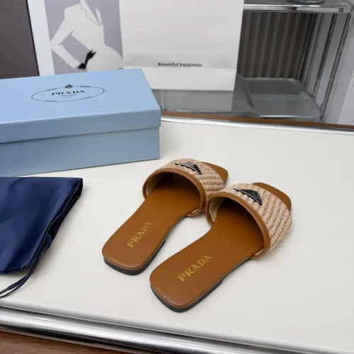 Replica Prada Slippers For Women #1417593 $82.00 USD for Wholesale