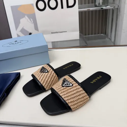 Prada Slippers For Women #1417596 $82.00 USD, Wholesale Replica Prada Slippers