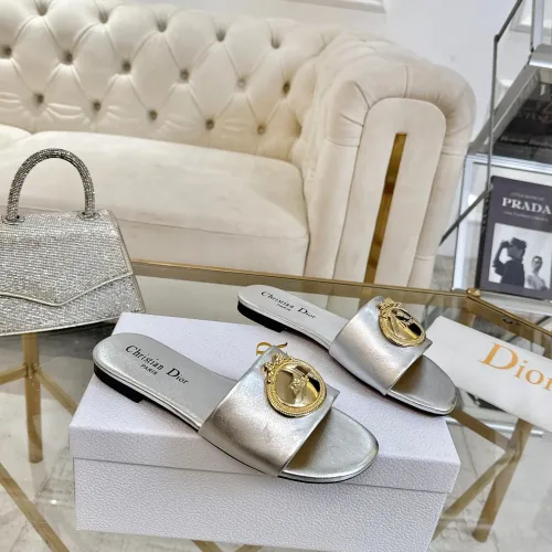 Replica Christian Dior Slippers For Women #1417597 $82.00 USD for Wholesale