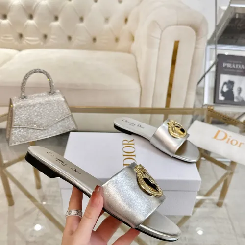 Replica Christian Dior Slippers For Women #1417597 $82.00 USD for Wholesale