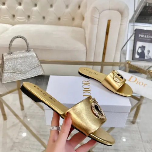 Replica Christian Dior Slippers For Women #1417598 $82.00 USD for Wholesale