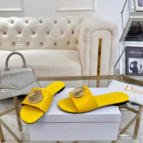 Replica Christian Dior Slippers For Women #1417605 $82.00 USD for Wholesale