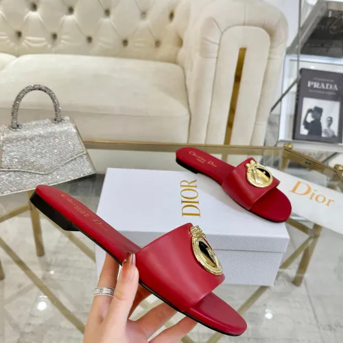 Replica Christian Dior Slippers For Women #1417610 $82.00 USD for Wholesale