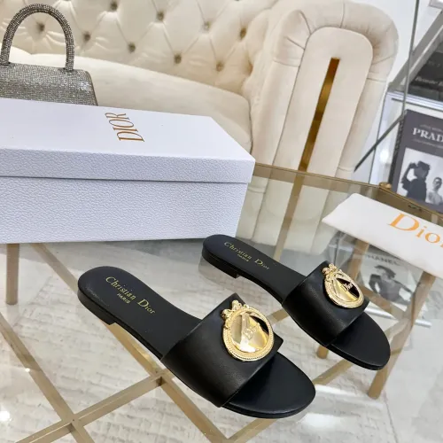 Replica Christian Dior Slippers For Women #1417614 $82.00 USD for Wholesale