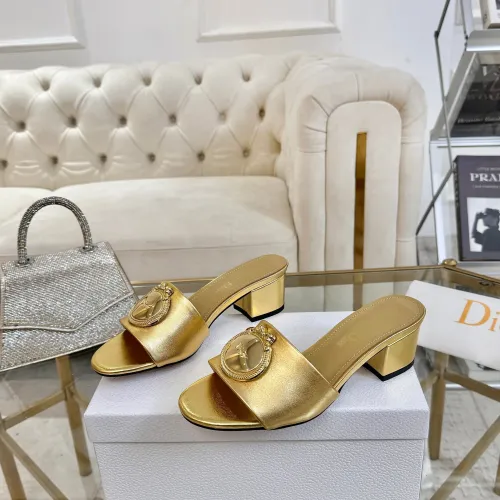 Christian Dior Slippers For Women #1417618 $85.00 USD, Wholesale Replica Christian Dior Slippers