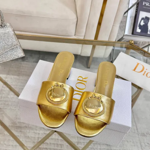 Replica Christian Dior Slippers For Women #1417618 $85.00 USD for Wholesale