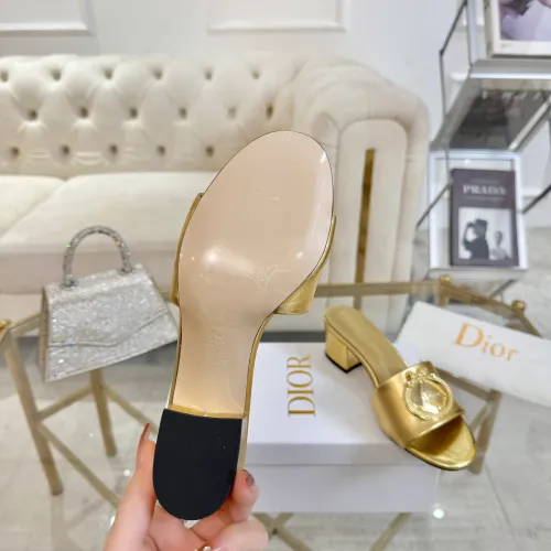 Replica Christian Dior Slippers For Women #1417618 $85.00 USD for Wholesale