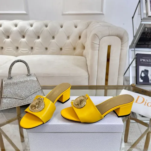 Replica Christian Dior Slippers For Women #1417619 $85.00 USD for Wholesale
