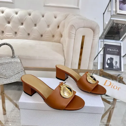 Replica Christian Dior Slippers For Women #1417621 $85.00 USD for Wholesale