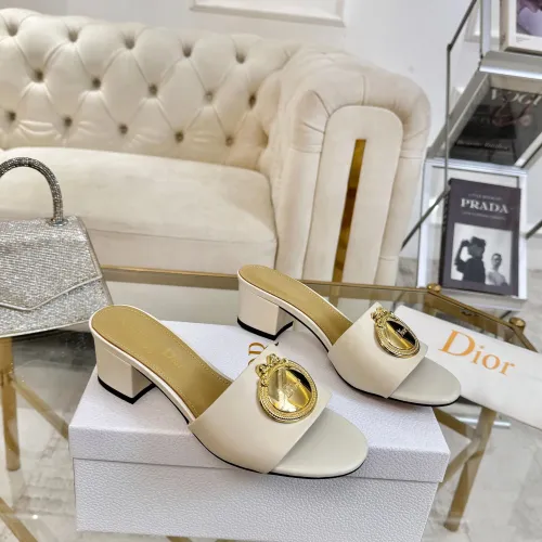 Replica Christian Dior Slippers For Women #1417623 $85.00 USD for Wholesale