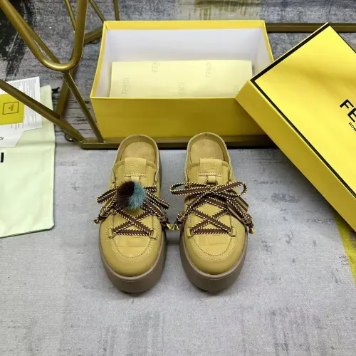 Replica Fendi Slippers For Women #1417645 $98.00 USD for Wholesale