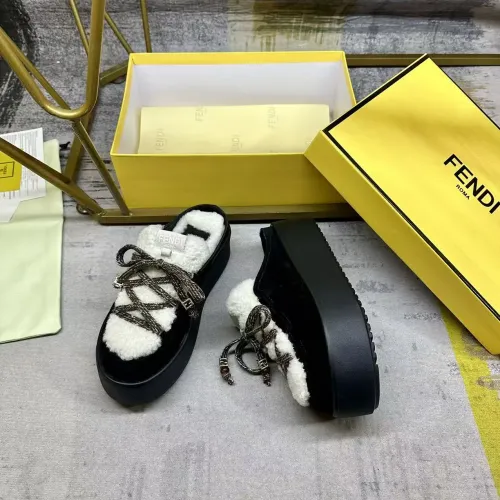 Replica Fendi Slippers For Women #1417647 $98.00 USD for Wholesale