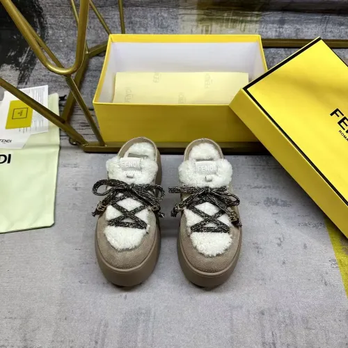 Replica Fendi Slippers For Women #1417648 $98.00 USD for Wholesale
