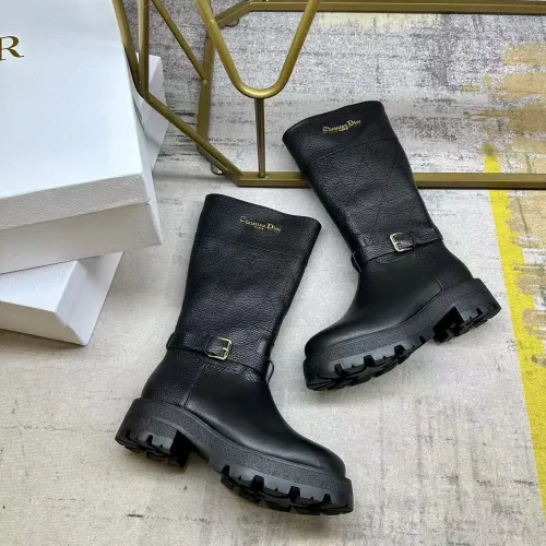 Replica Christian Dior Boots For Women #1417653 $130.00 USD for Wholesale