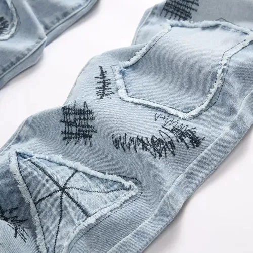 Replica Amiri Jeans For Men #1417680 $48.00 USD for Wholesale