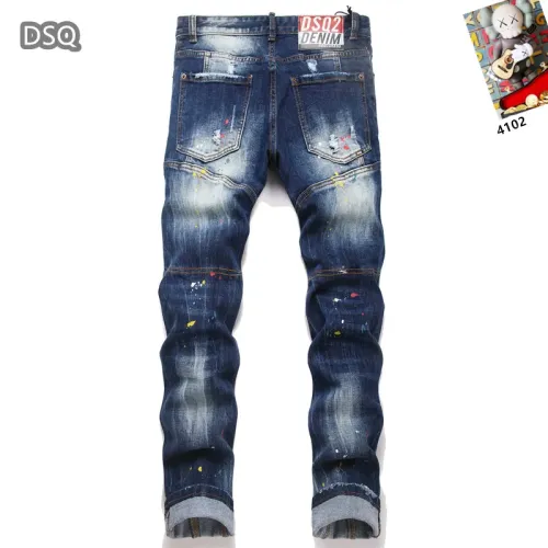 Replica Dsquared Jeans For Men #1417690 $48.00 USD for Wholesale