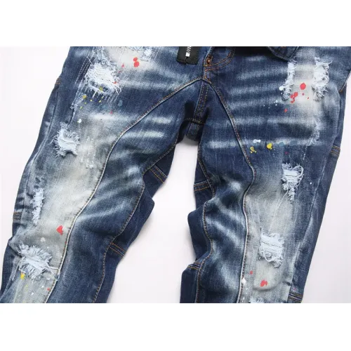 Replica Dsquared Jeans For Men #1417690 $48.00 USD for Wholesale