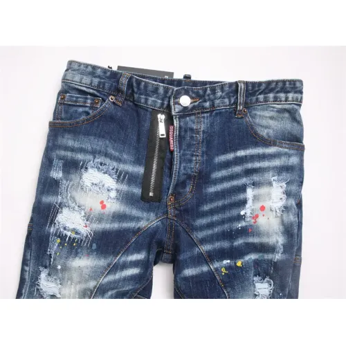 Replica Dsquared Jeans For Men #1417690 $48.00 USD for Wholesale