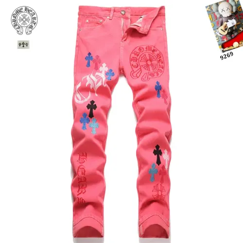Chrome Hearts Jeans For Men #1417707 $48.00 USD, Wholesale Replica Chrome Hearts Jeans