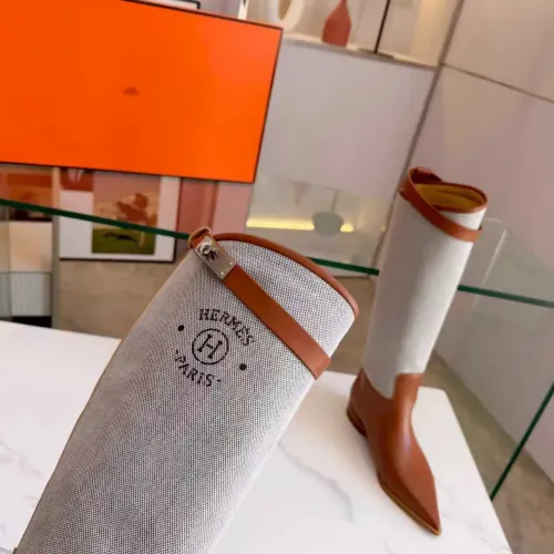 Replica Hermes Boots For Women #1417708 $200.00 USD for Wholesale