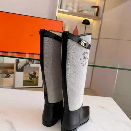 Replica Hermes Boots For Women #1417709 $200.00 USD for Wholesale