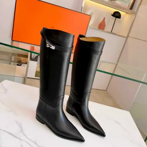 Replica Hermes Boots For Women #1417711 $200.00 USD for Wholesale
