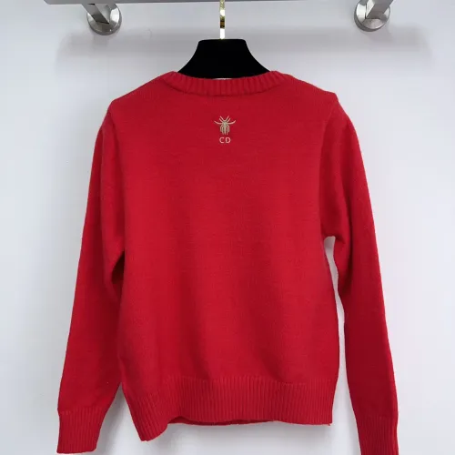 Replica Christian Dior Sweaters Long Sleeved For Women #1417726 $72.00 USD for Wholesale