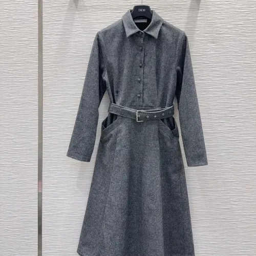 Christian Dior Dresses Long Sleeved For Women #1417733 $108.00 USD, Wholesale Replica Christian Dior Dresses