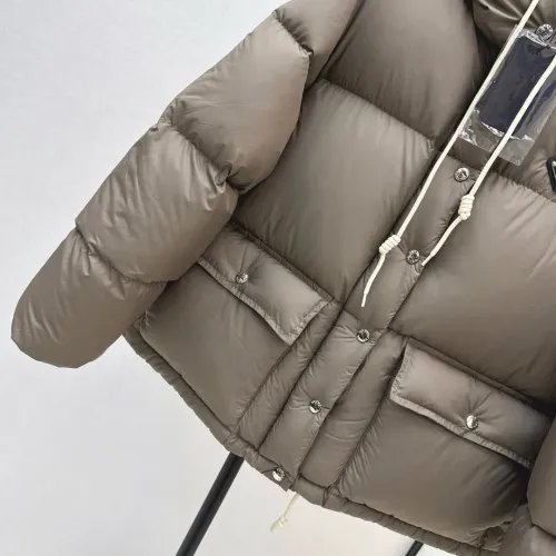 Replica Prada Down Feather Coat Long Sleeved For Women #1417739 $118.00 USD for Wholesale