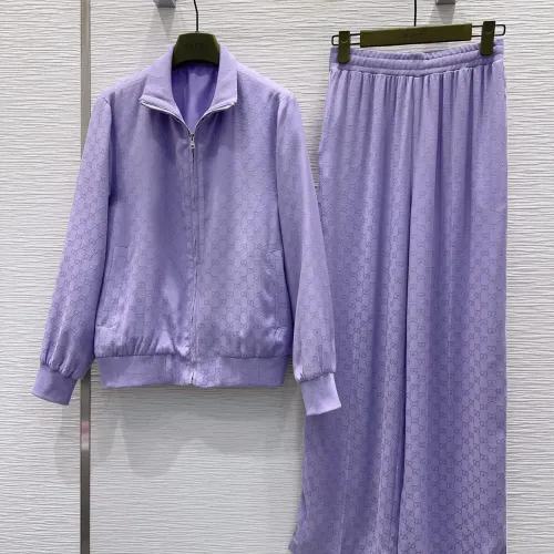 Gucci Tracksuits Long Sleeved For Women #1417743 $125.00 USD, Wholesale Replica Gucci Tracksuits