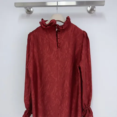 Replica Christian Dior Shirts Long Sleeved For Women #1417748 $85.00 USD for Wholesale