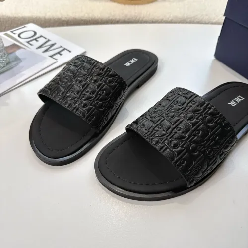 Replica Christian Dior Slippers For Men #1417771 $80.00 USD for Wholesale