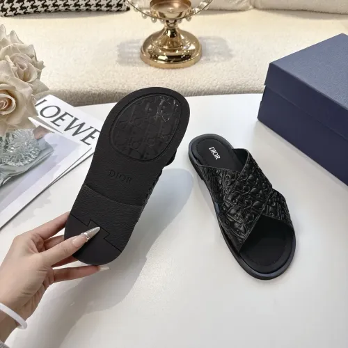 Replica Christian Dior Slippers For Men #1417774 $82.00 USD for Wholesale