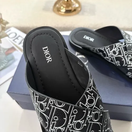 Replica Christian Dior Slippers For Men #1417776 $85.00 USD for Wholesale