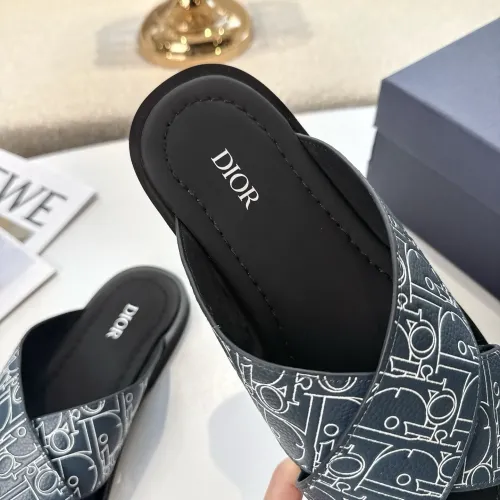 Replica Christian Dior Slippers For Men #1417777 $85.00 USD for Wholesale