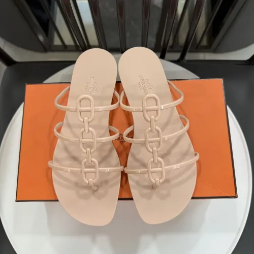 Hermes Slippers For Women #1417796 $52.00 USD, Wholesale Replica Hermes Slippers