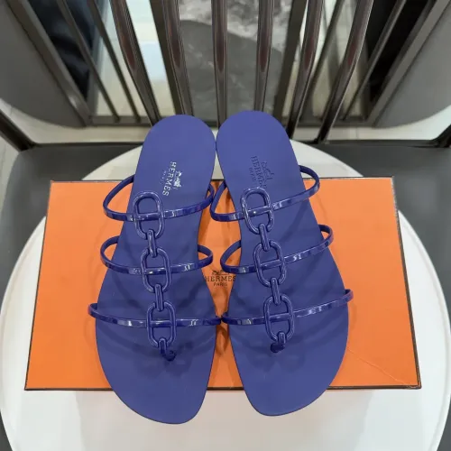 Hermes Slippers For Women #1417799 $52.00 USD, Wholesale Replica Hermes Slippers