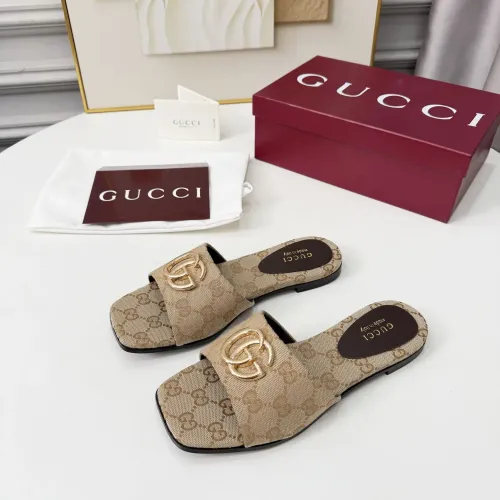Gucci Slippers For Women #1417810 $82.00 USD, Wholesale Replica Gucci Slippers