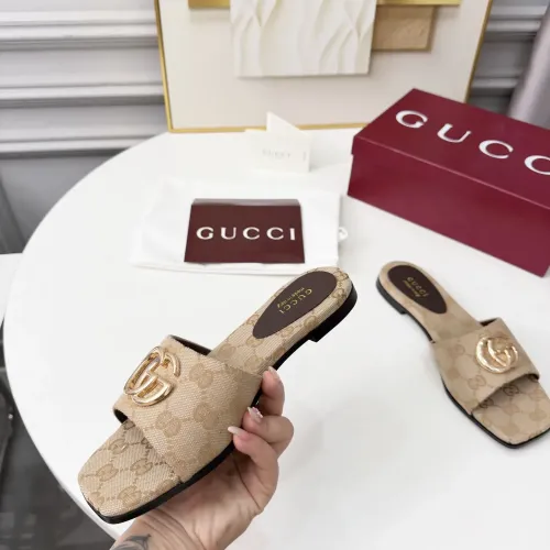 Replica Gucci Slippers For Women #1417810 $82.00 USD for Wholesale