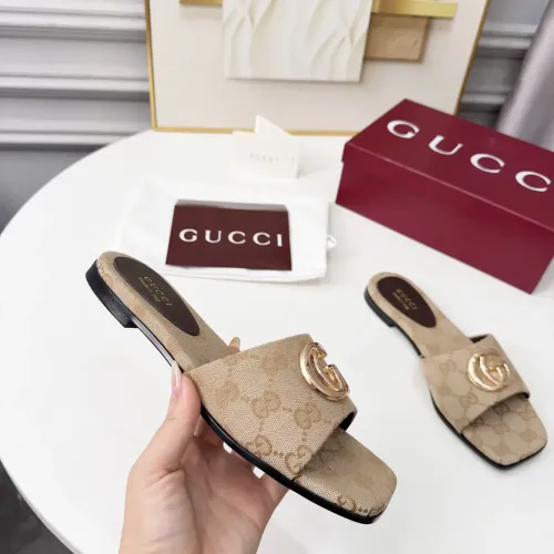 Replica Gucci Slippers For Women #1417810 $82.00 USD for Wholesale