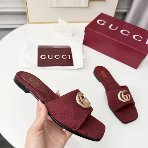 Replica Gucci Slippers For Women #1417812 $82.00 USD for Wholesale