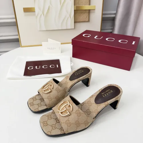 Gucci Slippers For Women #1417813 $85.00 USD, Wholesale Replica Gucci Slippers
