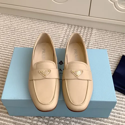 Replica Prada Leather Shoes For Men #1417854 $105.00 USD for Wholesale