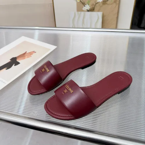 Celine Slippers For Women #1417872 $85.00 USD, Wholesale Replica Celine Slippers