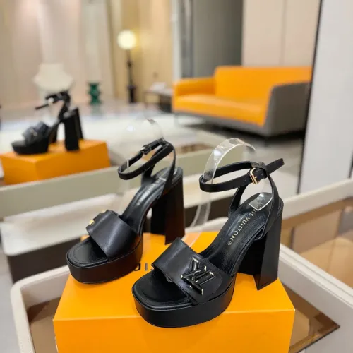Louis Vuitton Sandal For Women #1417895 $118.00 USD, Wholesale Replica Louis Vuitton Sandal