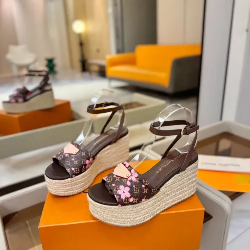 Louis Vuitton Sandal For Women #1417918 $132.00 USD, Wholesale Replica Louis Vuitton Sandal