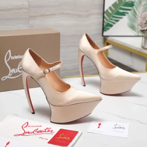 Christian Louboutin High-heeled shoes For Women #1417932 $128.00 USD, Wholesale Replica Christian Louboutin High-heeled shoes
