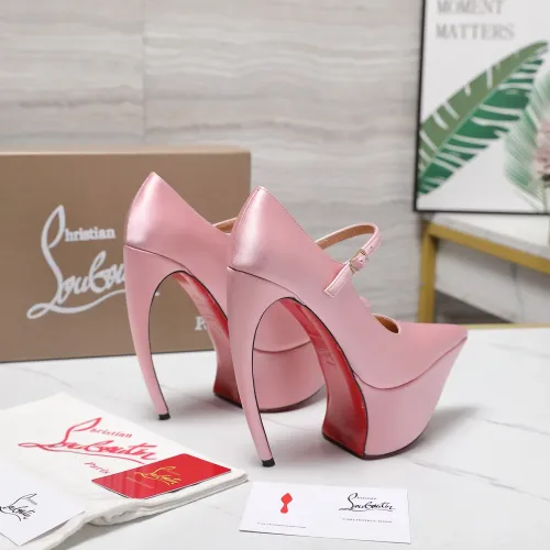 Replica Christian Louboutin High-heeled shoes For Women #1417933 $128.00 USD for Wholesale