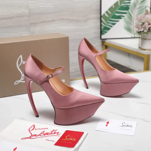 Christian Louboutin High-heeled shoes For Women #1417934 $128.00 USD, Wholesale Replica Christian Louboutin High-heeled shoes